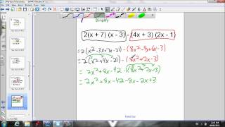 51 Multiplying Binomials part 2 [upl. by Xyla]