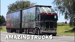 Amazing Trucks Video  NZ TRUCKS AND TRAILERS [upl. by Sydney607]