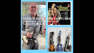 Sleigh Ride  The Ventures  Instrumental ukulele cover by Barry Prudhomme [upl. by Mouldon485]