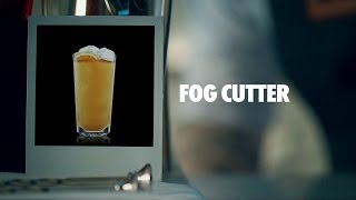 FOG CUTTER DRINK RECIPE  HOW TO MIX [upl. by Suravaj]