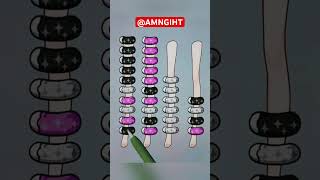 Select the same color leg rings arranged together…524 gameshort game youtubeshorts [upl. by Aidnac883]