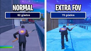 el MEJOR CAMPO DE VISIÓN Para FORTNITE 2024 Capitulo 5 ✅ Guía Definitiva [upl. by Alahc]