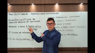 Aula 2 Método Sociológico  Ferramentas teóricas úteis e o antimétodo marxista [upl. by Rubia]