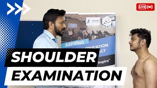 SHOULDER EXAMINATION OSCE VIDEO  ASPIRE ACADEMY [upl. by Madel]