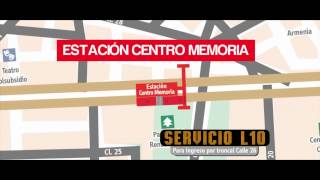 Recorrido troncal calle 26 [upl. by Hola]