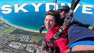 Skydiving Experience in Wollongong Australia  Top Skydive Adventure Near Sydney [upl. by Enylcaj]