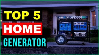 5 Best Home Generators 2024 GENERATOR REVIEWED [upl. by Naneek]