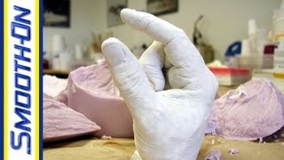 Lifecasting Tutorial How to Make a Hand Casting with Alginate [upl. by Asilram70]