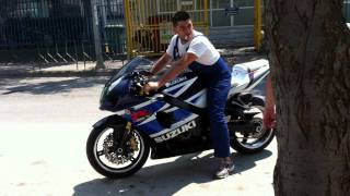 Suzuki GSXR 1000 Burnout Greece [upl. by Kilar]