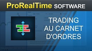 Trading à partir du carnet dordres  ProRealTime [upl. by Ahsyia556]