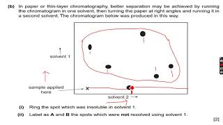 ALevel Chemistry Chromatography Part 8 [upl. by Demitria]