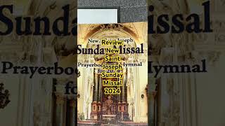 Review New Saint Joseph Sunday Missal 2024 christianbooktuber catholicbookreview shorts missal [upl. by Nnovahs]