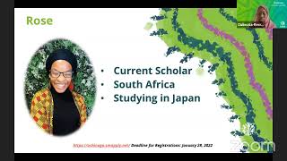 Ashinaga Africa Initiative Developing Female Leadership with Ashinaga Dec 10 2021 Webinar [upl. by Vyky]