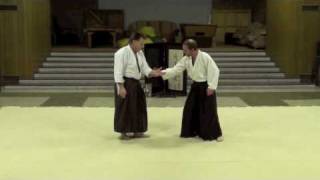 Soto Kaiten Nage Katate Dori  Aikido Beginners Level [upl. by Xever434]