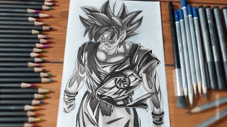 Drawing Goku from Dragonball [upl. by Ellehcir871]