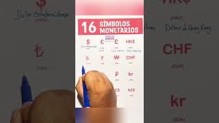 Aprendamos Símbolos Monetarios ✅ [upl. by Olivann]