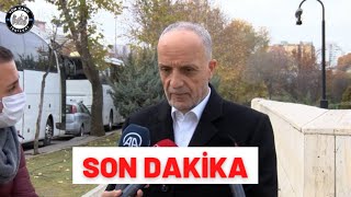 Türk iş başkanı Ergün Atalay bas bas bağırdı İşçiler birlik oldu Vergide adalet gelsin Son dakika [upl. by Nirag132]