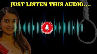 NOW LISTEN THIS AUDIO RECORDING CAREFULLY  Sushant Singh Rajput  Disha Shalian  Charapona [upl. by Bostow]