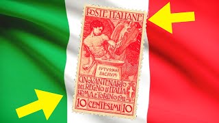 MOST RARE ITALIAN STAMPS WORTH MONEY from1910 to 1912 [upl. by Pollyanna]