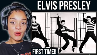 First Time Hearing Elvis Presley Jailhouse Rock Music Video  Rere Reacts [upl. by Meaghan390]