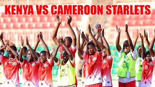 LIVE HARAMBEE STARLETS VS CAMEROON MATCH IN NYAYO STADIUM [upl. by Cornelle]