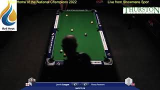 Harry Hewson vs Jamie Langan Blackball Race 18 £2000 [upl. by Airec]