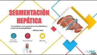 Anatomía  Segmentación Hepática Lìnea de Cantlié y División Fisiológica del Hígado [upl. by Asinla227]