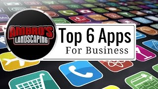 Ambros Top 6 Apps For Business [upl. by Ahsemik]