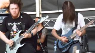 Threat Signal  Comatose NEW SONG  Live at Brutal Assault vol16 2011 [upl. by Alliuqaj]