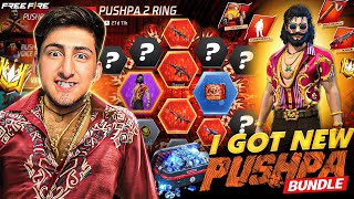 I Got New Pushpa Bundle For Free😍😱New Event In Game🤣As Gaming  Free Fire India [upl. by Ahoufe]