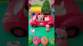 Peppa pig family 30 peppa peppapig toys viral shorts [upl. by Resay]