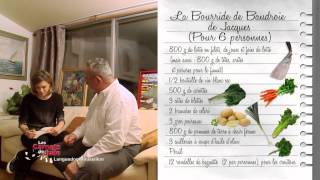 Recette  la bourride de baudroie  Les carnets de Julie [upl. by Caril]