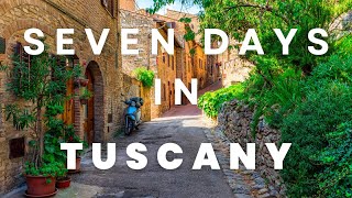 Escape to Tuscany Your Epic 7Day Itinerary 2024  Travel Guide 🇮🇹 [upl. by Emery825]