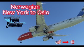 Norwegian Departure From New York to Oslo [upl. by Pampuch932]