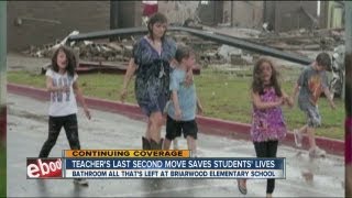 Teacher and Students survive tornado in bathroom [upl. by Lavicrep]