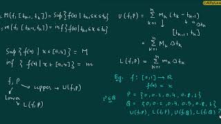 02 The Riemann Integral  Introduction to Darboux Sums [upl. by Katzman]