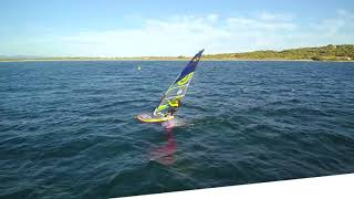 SPINOUT  WINDSURF A LALMANARRE  HYERES [upl. by Enelrae63]