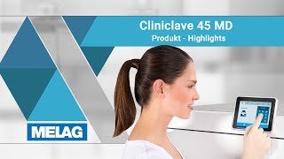 DampfGroßSterilisator Cliniclave 45 MD  MELAG ProduktHighlights [upl. by Odlabu]