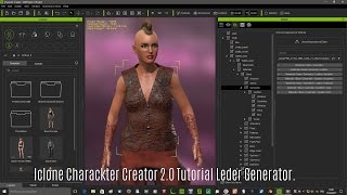 Charackter Creator 20 Tutorial Leder Generator [upl. by Anale33]