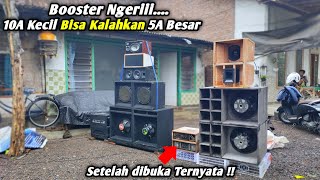 Booster SPL Dahsyat  10A Kecil Suaranya Bisa Kalahkan 5A Besar Battle Sound Miniatur [upl. by Ainegul]