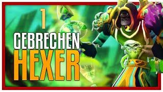 Gebrechen Hexenmeister  lvl 60  Shadowlands BG Commentary  1 [upl. by Lleneg]