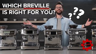 Which Breville Barista Espresso Machine Should YOU Buy breville espressomachine [upl. by Sinnel]