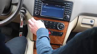 RADIO NAWIGACJA GPS MERCEDES BENZ W164 ANDROID 6 DAB NWK1156 Lektor PL [upl. by Koziarz]