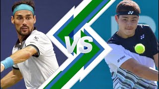 Fabio Fognini vs Gerard Campana Lee  COMO 2023 [upl. by Martinsen335]