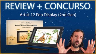 Artist 12 Pen Display REVIEW  Concurso [upl. by Uchida912]