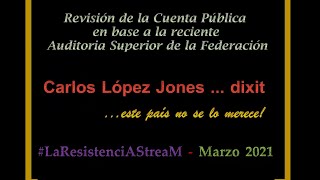 quot¡Este País no se lo merecequot Carlos López Jones dixit [upl. by Garibull]