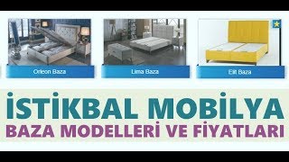 İstikbal Mobilya Baza Modelleri ve Fiyatları 2019 [upl. by Llennoj]