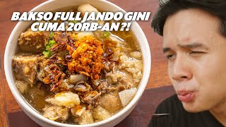 BAKSO URAT GRENJEL FULL JANDO DAN KIKIL CUMA 20RBAN  BELUM BANYAK YANG TAU [upl. by Zeugirdor]