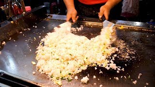 Taiwanese Egg fried rice  Taiwan street food [upl. by Kolosick]