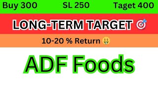 ADF Foods Share News ADF Foods Share Latest News Today  ADF Foods Share  ADF [upl. by Ocirrej695]